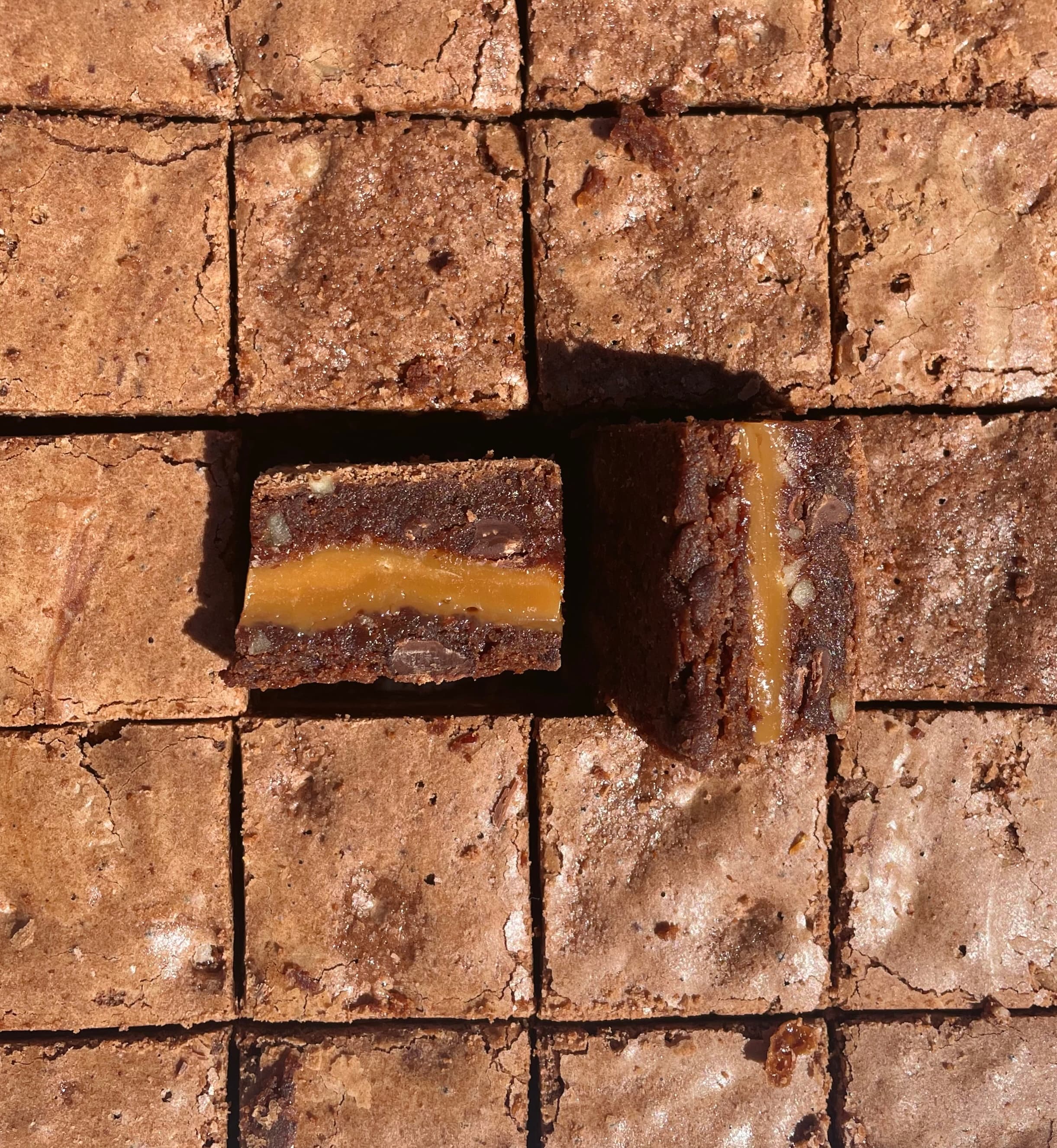 Caramel Pecan Brownies